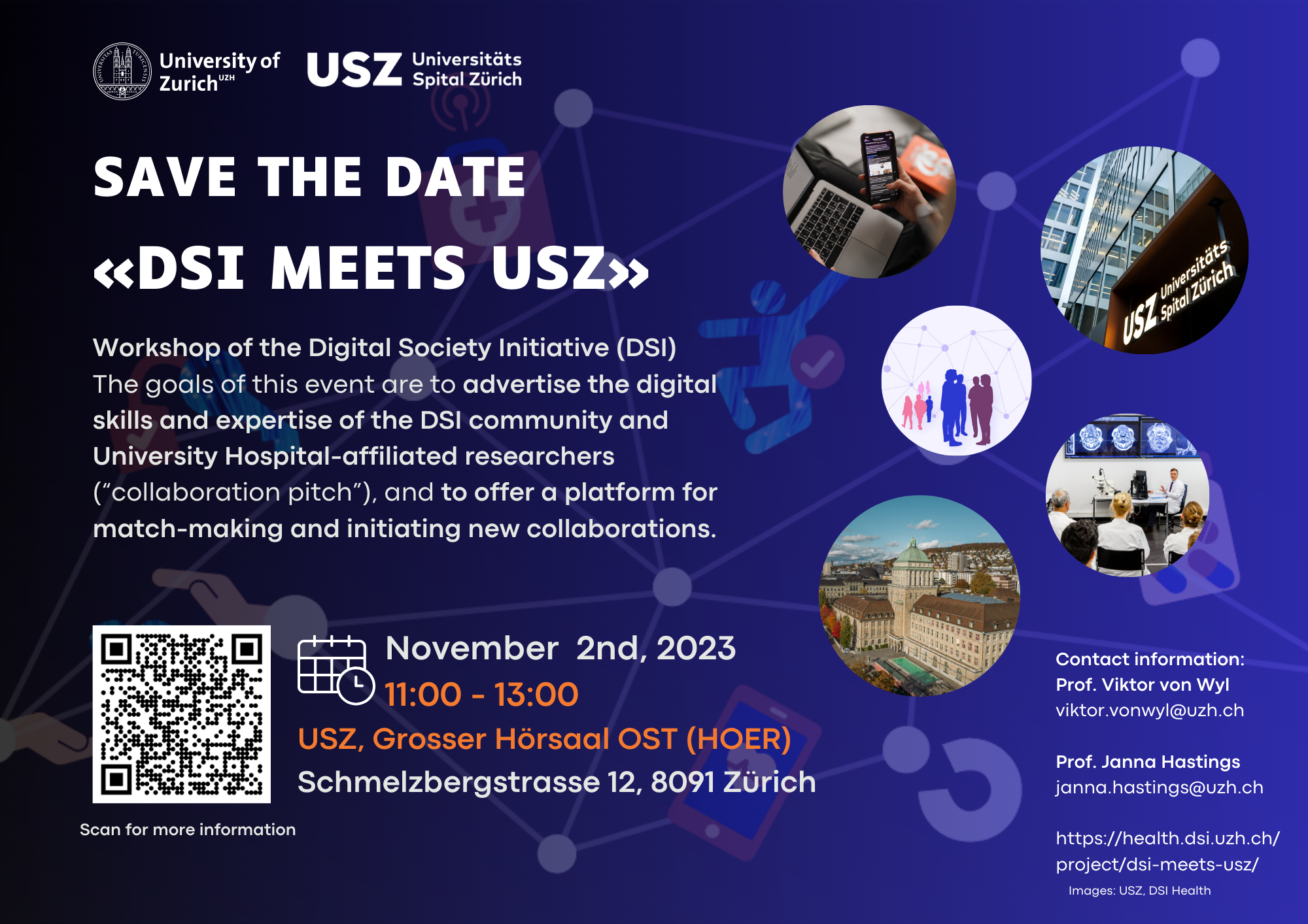 Workshop report: “DSI meets USZ”